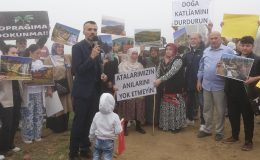 2 Bin Rakımda Göl Manzaralı Tesise Tepki