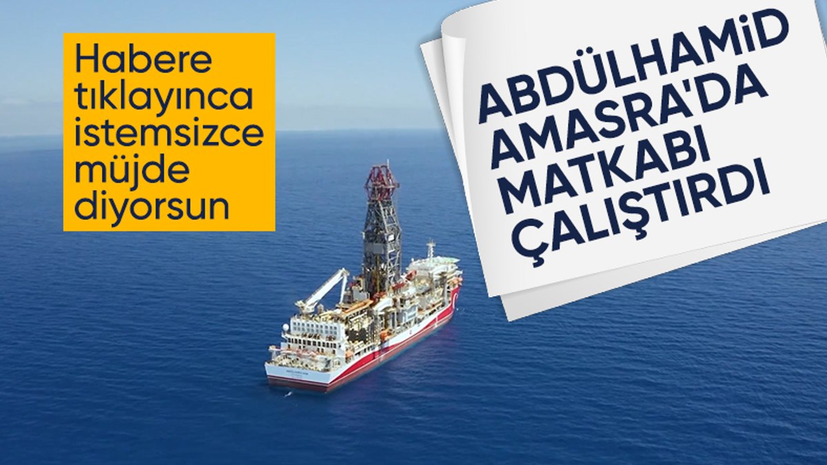 Abdülhamid Han, Karadeniz’de ilk sondaja başladı
